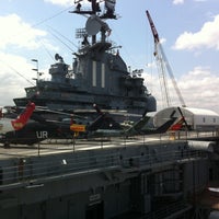 Photo taken at Intrepid Sea, Air &amp;amp; Space Museum by Archi G. on 4/22/2013