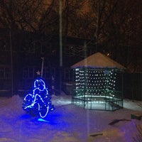 Photo taken at Сквер на Черняховского by Marina Z. on 12/26/2012