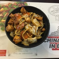 Photo taken at China in Box by Paula K. on 5/24/2017