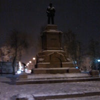 Photo taken at Памятник В.И. Ленину by Светлана К. on 11/29/2012