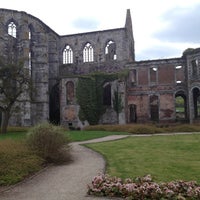 Photo taken at Abbaye d&amp;#39;Aulne by Anonymous G. on 4/28/2013
