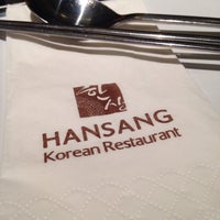 Photo taken at Hansang Korean Restaurant &amp;amp; Market by Thian H. on 10/26/2013