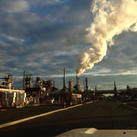 Photo taken at Bayway Refinery by Ryan C. on 9/27/2013