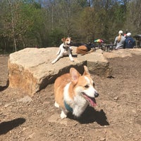 Photo taken at Piedmont Park Dog Park by Daniela V. on 3/31/2018