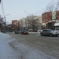 Photo taken at ост. Тверская by Светлана Т. on 12/1/2012