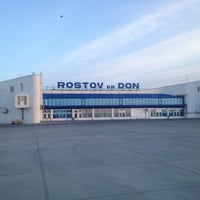 Photo taken at Rostov-on-Don Airport (ROV) by Sergey Z. on 4/20/2013
