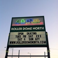 Photo taken at Roller Dome North by Ken R. on 7/14/2013