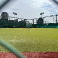 Photo taken at 麻布運動場 軟式野球場 by naritaro on 4/20/2024