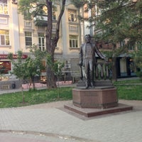Photo taken at Памятник Чехову А.П. by Сергей С. on 5/7/2013