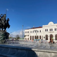 Photo taken at Ж/д вокзал Серпухов by Katrin P. on 5/3/2021