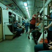 Photo taken at metro Avtozavodskaya by Jerry B. on 7/3/2020