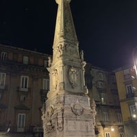 Photo taken at Piazza San Domenico Maggiore by AT on 5/20/2023