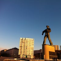 Photo taken at Памятник &amp;quot;Алёша&amp;quot; г.Североморск. by Margarita U. on 4/30/2013