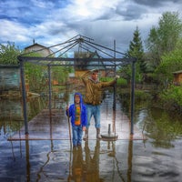 Photo taken at Дачное Общество &amp;quot;Обские Зори&amp;quot; by Alexey S. on 5/24/2015
