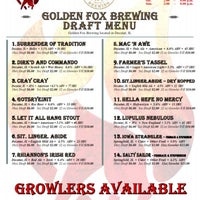 รูปภาพถ่ายที่ Golden Fox Brewing LLC โดย Golden Fox Brewing LLC เมื่อ 1/29/2021