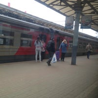 Photo taken at Пригородные поезда by Leonid I. on 4/21/2013