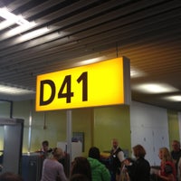 Photo taken at Gate D41 by Dmitry L. on 5/6/2013