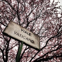 Photo taken at Viale Vaticano by Alexander B. on 3/17/2013