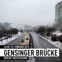 Photo taken at Gensinger Brücke by Andreas H. on 2/23/2013