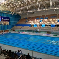 Photo taken at Baku Aquatics Centre by Лала Г. on 10/29/2017