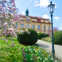 Photo taken at Libeň Castle by Angel R. on 4/16/2022
