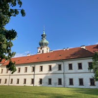 Photo taken at Břevnovský klášter by Angel R. on 6/17/2023