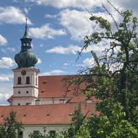 Photo taken at Břevnovský klášter by Angel R. on 7/6/2023