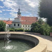 Photo taken at Břevnovský klášter by Angel R. on 7/6/2023