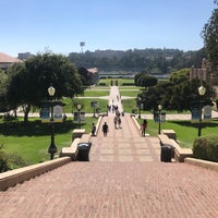 Photo taken at UCLA Shapiro Fountain by 番茄 小. on 8/1/2019