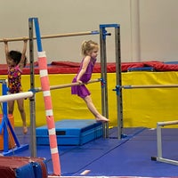 Photo taken at Discover Gymnastics by Jennifer H. on 3/22/2021