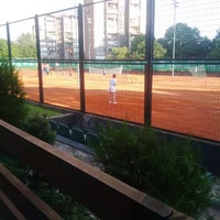 Photo taken at Beogradska teniska akademija by Aleksandar B. on 7/24/2014