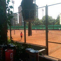 Photo taken at Beogradska teniska akademija by Aleksandar B. on 8/10/2014