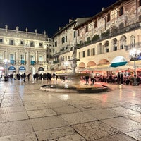 Photo taken at Piazza delle Erbe by Ezgi B. on 1/14/2024