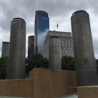Photo taken at Tranquility Park by Ashley H. on 4/25/2017