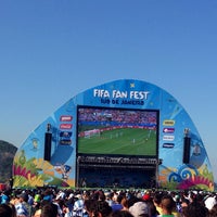 Photo taken at FIFA Fan Fest by Mariana T. on 6/25/2014