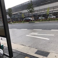 Photo taken at 京都駅八条口 空港行きリムジンバス乗り場 by Chieri K. on 8/24/2018