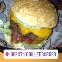 Photo taken at Depot4 Grilled Burger by Alana P. on 3/12/2017