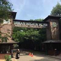 Photo taken at Wisata Pantai &amp;amp; Hutan Mangrove Muara Teluk Naga Tangerang by Aisyah Putri R. on 10/15/2017