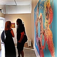 Photo taken at Space Womb Gallery by Evelyn C. on 7/21/2013