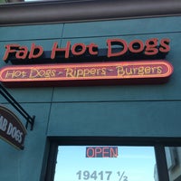 Photo taken at Fab Hot Dogs by Stephen S. on 2/12/2016