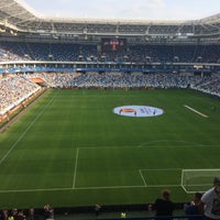Photo taken at Kaliningrad Stadium by Михаил Е. on 7/17/2021