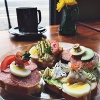 Photo taken at Duran European Sandwiches and Café by jessm on 1/23/2015