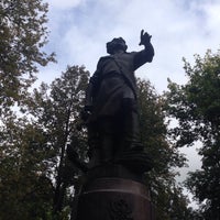 Photo taken at Памятник Петру Первому by Mark P. on 9/23/2016