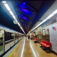 Photo taken at Gholhak Metro Station by Reyhaneh N. on 8/24/2015