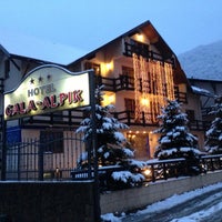Photo taken at Gala Alpic Hotel by Oleg S. on 12/24/2012