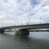 Photo taken at Deutzer Brücke by Benjamin H. on 8/19/2023