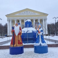 Photo taken at Театральная площадь by Иван Ц. on 12/18/2016