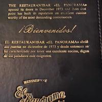 Photo taken at El Panorama Restaurant by Patrick O. on 3/8/2020