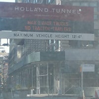 Photo taken at Holland Tunnel by Gregory C. on 2/4/2017