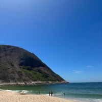 Photo taken at Praia de Itacoatiara by Rachel D. on 12/16/2023